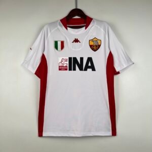 2001-2002 Roma Away Retro Jersey
