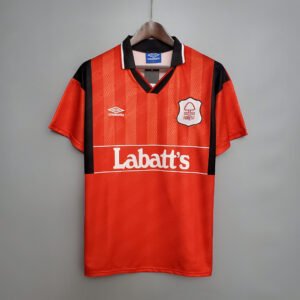 1994-1995 Nottingham Forest Red Retro Jersey