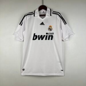 2008-2009 Real Madrid Home Retro Jersey