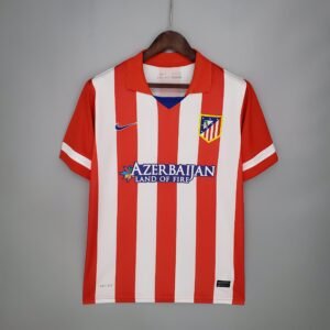 13/14 Atletico Madrid Home Retro Jersey