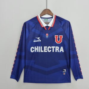 1996 Universidad de Chile Retro Long Sleeve Home Jersey