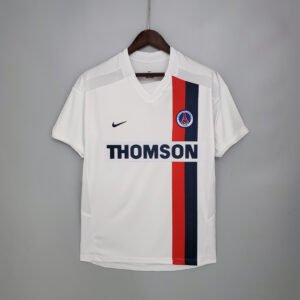 2002-2003 PSG white Away Retro Jersey