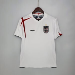 2006 England Home Retro Jersey