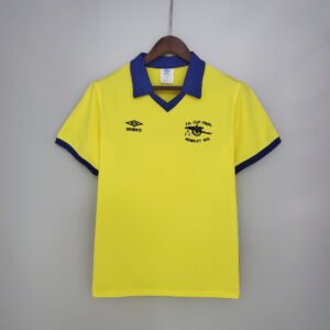 1971-1979 Arsenal Away Yellow Retro Jersey
