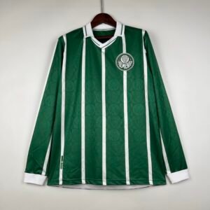 1993 Palmeiras Long Sleeve Home Retro Jersey