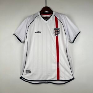 2002 England Home Retro Jersey