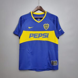 2003-2004 Boca Juniors Home Retro Jersey