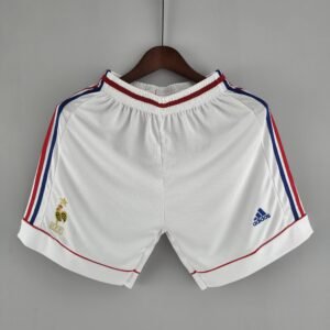 1998 French White Retro Shorts