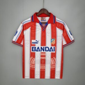 1996-1997 Atletico Madrid Home Retro Jersey