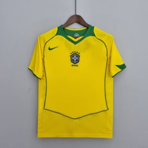 2004/06 Brazil Home Retro Jersey
