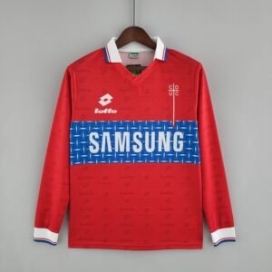 1996 Deportivo Universidad Católica Long Sleeve Third away Retro Jersey