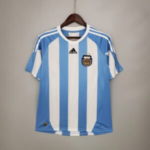 2010 Argentina Home Retro Jersey