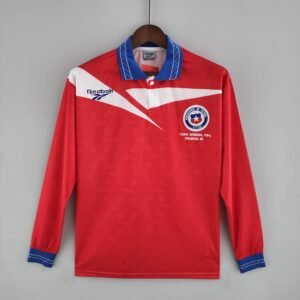 1998 Chile Long Sleeve Home Retro Jersey