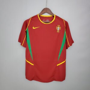 2002 Portugal Home Retro Jersey