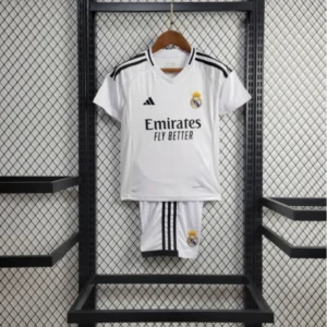 2024-2025 Real Madrid Home Kids Jersey