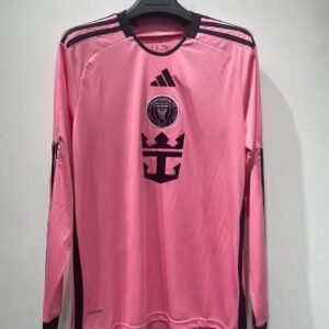 2024-2025 INTER MIAMI HOME LONG SLEEVE STADIUM VERSION