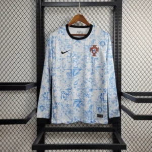 2024 Portugal Away Euro Long Sleeve Stadium Version