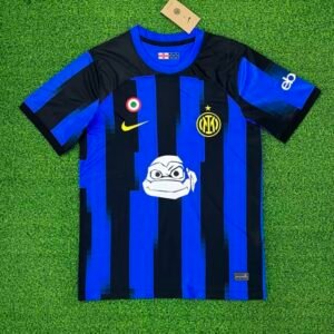 2023-2024 Inter Milan Home Ninja Turtle Stadium Version