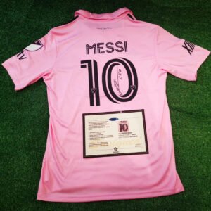 Inter Miami HOME Pink Messi 23/24 SIGNED Mens Kids Kit Shirt/Jersey + COA Xmas
