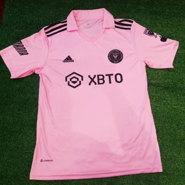 Inter Miami HOME Pink Messi 23/24 SIGNED Mens Kids Kit Shirt/Jersey + COA Xmas - Image 2