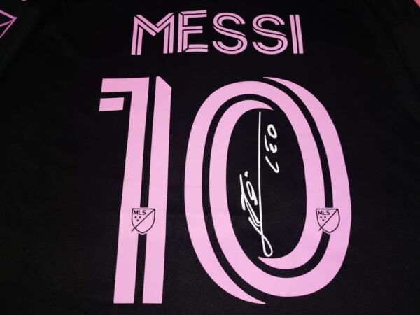 Inter Miami AWAY Messi 10 23/24 SIGNED Shirt/Jersey + COA - Image 2