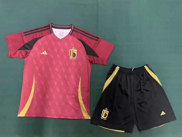 2024 Belgium Euro Home Uniform