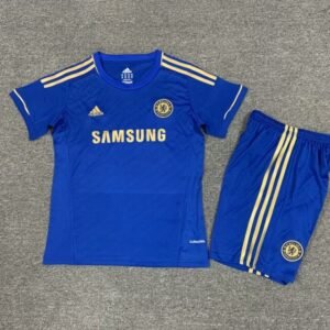 2012-2013 Chelsea Retro Home Kids Jersey