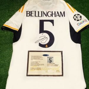 Jude Bellingham SIGNED Real Madrid Signature Shirt/Jersey 23/24 + COA Bellingham