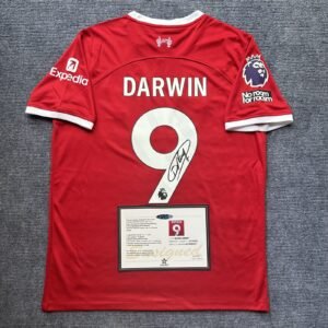Darwin Núñez Nunez SIGNED Liverpool Signature Shirt/Jersey + COA 23/24