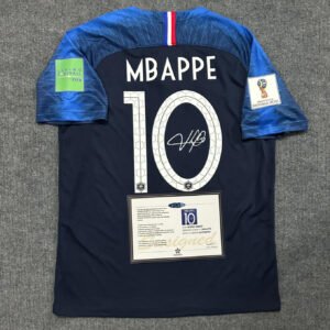 Kylian MBAPPE Signed France World Cup 2018 Home Signature Shirt/Jersey COA