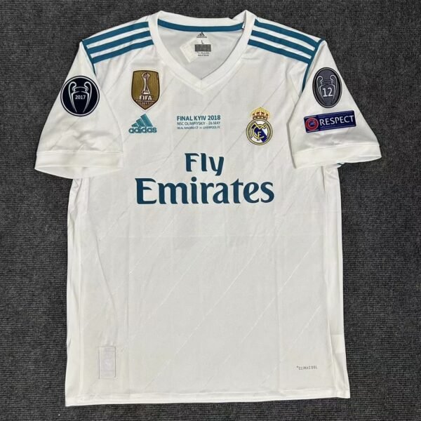 Gareth Bale SIGNED Real Madrid Signature Shirt/Jersey + COA 17/18 UCL FINAL - Image 2