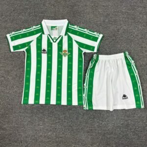 1995-1997 Real Betis Retro Home Kids Jersey