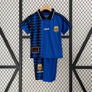 1994 Argentina Away Kids Jersey