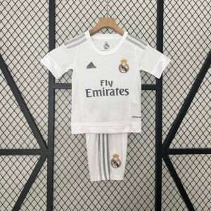 2015-2016 Real Madrid Home kids Jersey