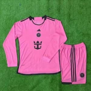 2024-2025 Inter Miami Long Sleeve Home Uniform