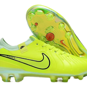 Tiempo Legend 10 Elite FG Firm Ground Soccer Cleats - Yellow/Jade/Gold