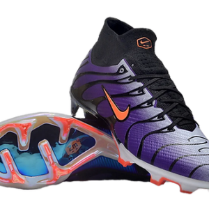 Merucrial TN x KM7 Elite FG Cleats - Voltage Purple/Total Orange