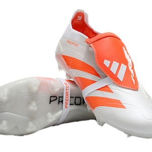 A. Arnold Predator Elite FG Cleats - Footwear White/Firey Red