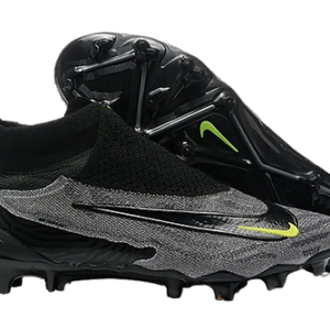 Phantom GX Elite FG Firm Ground Soccer Cleats - Black/Grey/Yellow