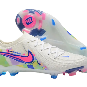 Phantom Luna Elite FG Firm Ground Soccer Cleats - White/Rainbow