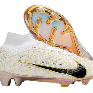 Zoom Mercurial Superfly 9 Elite MR FG Firm Ground Soccer Cleats - White