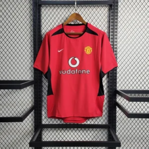 2002-2004 Manchester United Home Retro Jersey