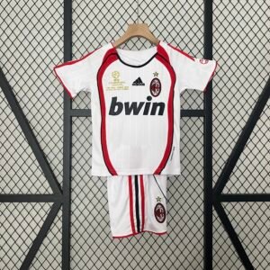 2006-2007 AC Milan Away Kids Jersey