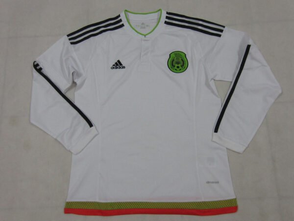 2015 Mexico Away Long Sleeve Retro Jersey