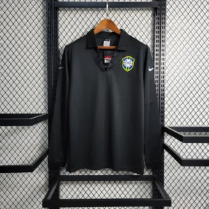 2004 Brazil Special Long Sleeve Retro Jersey