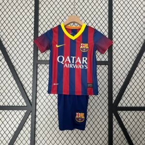 2013-2014 Barcelona Home kids Jersey