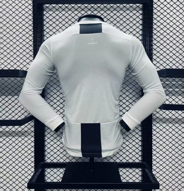 2018-2019 Juventus Home Long Sleeve Retro Player Version - Image 2