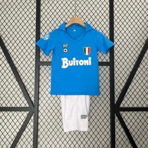 1987-1988 Napoli Home kids Jersey