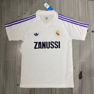 1984-1985 Real Madrid Home Retro Jersey