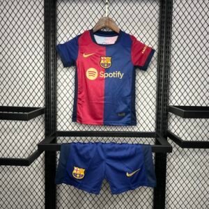 2024-2025 Barcelona Home Kids Jersey